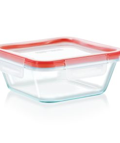 Pyrex® Freshlock™ 4-cup Square Glass Storage