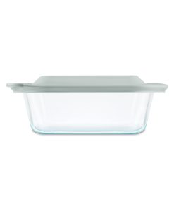 Pyrex® Deep 8 Square Glass Baking Dish with Sage Green Lid