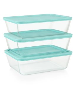 Pyrex® Simply Store® 6-piece Glass Storage Set