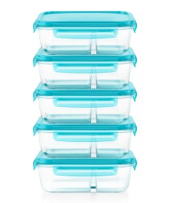 Pyrex® MealBox 10-Piece Divided Storage Set. 2.3 Cup