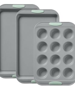 Pyrex® Metal Bakeware 3-Piece Set in Sage