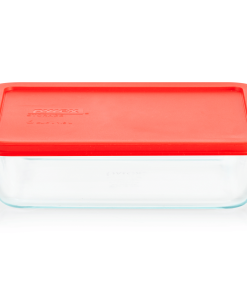 Pyrex® Simply Store® 6-Cup Rectangle Glass Storage with Plastic Lid