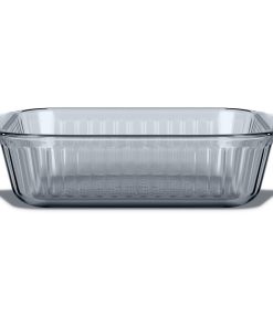 Pyrex® Sculpted Tinted Colors 8 Square Baking Dish. Smoke