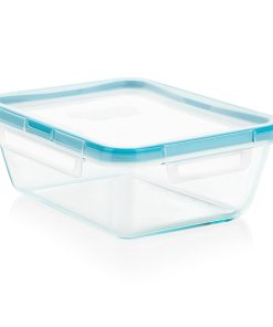 Snapware® Total Solution® Pyrex® Glass 8-cup Rectangle Food Storage with Plastic Lid