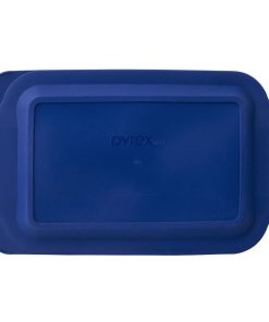 Pyrex® Blue Plastic Lid for Watercolor Collection 3-quart Rectangular Baking Dish