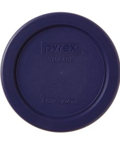 Pyrex® Blue Lid for 1-cup Round Glass Food Storage Container
