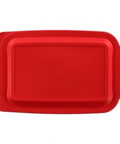 Pyrex® Red Lid for 3-quart Rectangular Glass Baking Dish