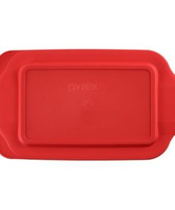 Pyrex® Red Lid for 2-quart Rectangular Glass Baking Dish