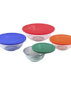 Pyrex® 8-piece Mixing Bowl Set with Assorted Lids